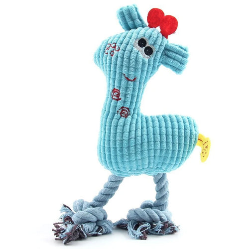Dog toys popular pet dog voice toys creative knitted sika deer