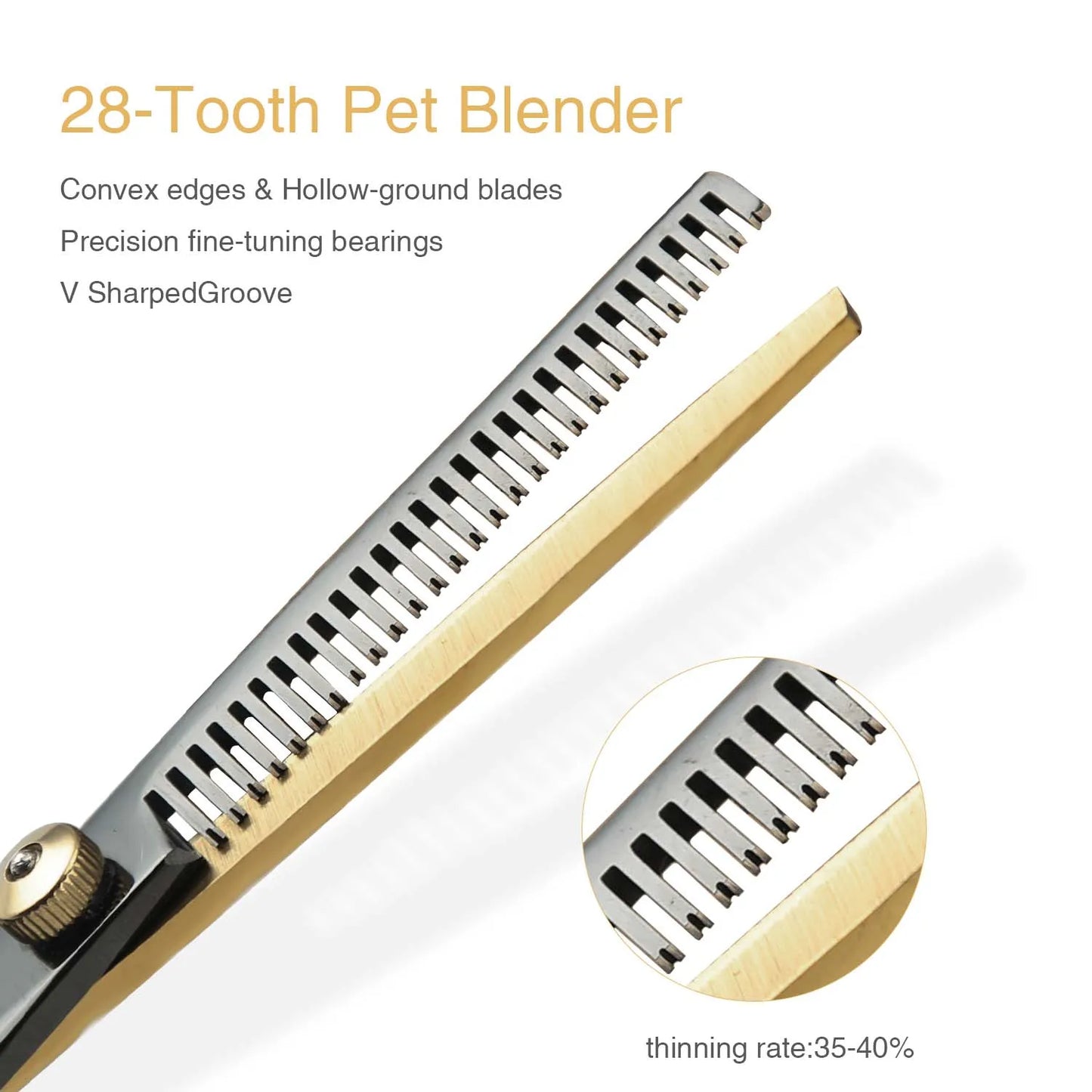 Professional Pet Grooming Scissors Stainless Steel  - Right Hand