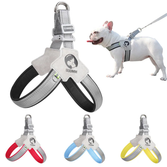 Reflective Pet Dog Harness For Small Medium Dogs Cat No Pull Vest