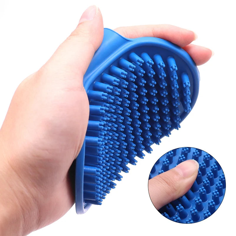 Cat Grooming Comb Dog Bath Brush Pet Grooming Shedding Soothing