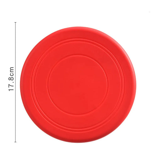 7 Colors Silicone Flying Saucer Funny Dog Cat Toy Dog Game Flying