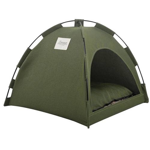 Pet Nest Tent Semi Closed Foldable Outdoor Pet Supplies Breathable