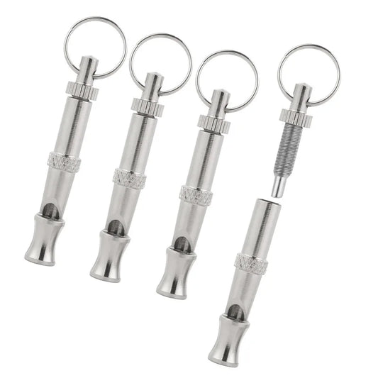 Adjustable Pet Dogs Training Whistle Pets Discipline Supplies Stop