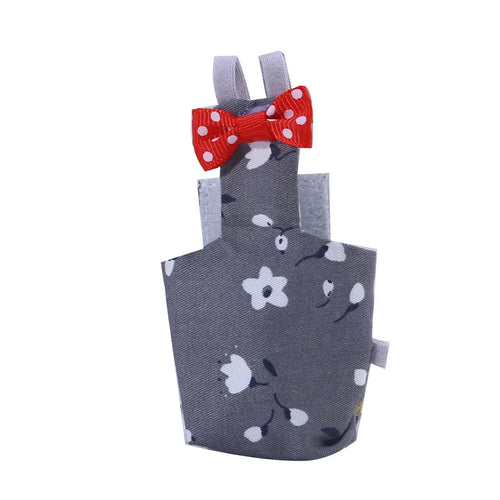 Parrot Diaper with Bowtie Cute Colorful Fruit Floral Cockatiel Pigeons