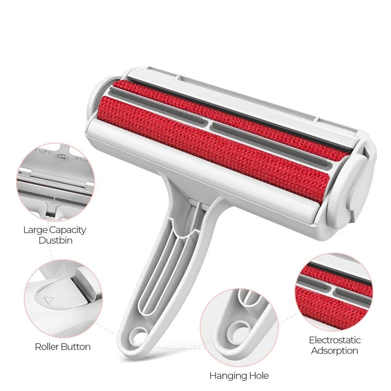 Pet Hair Removel Roller Remover Cleaning Brush Fur Removing Dog Cat