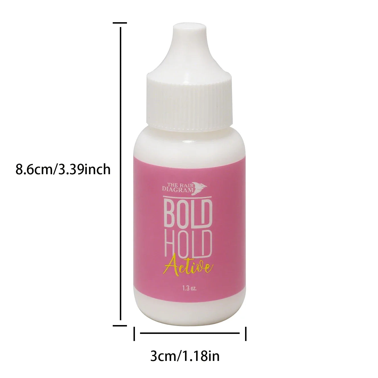 37g Lace Wig Glue, Waterproof Adhesive with Water-Based Formula. Mild