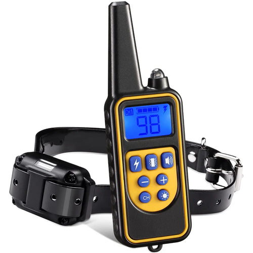 Electric Dog Training Collar Detachable Bark  Rechargeable Anti