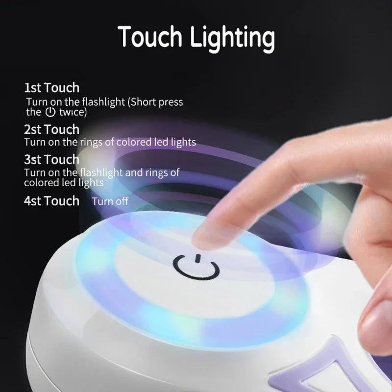 LED Retractable Dog Leash with light for Puppies Small Medium big Dogs
