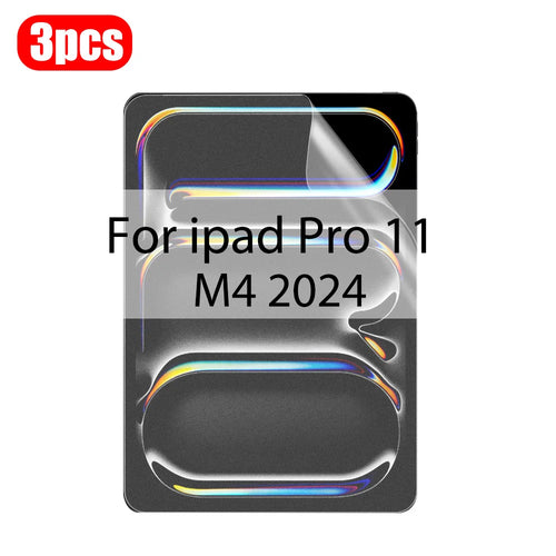 3Pcs Paper Feel Like Screen Protector For ipad Air 11 Pro 13 2024