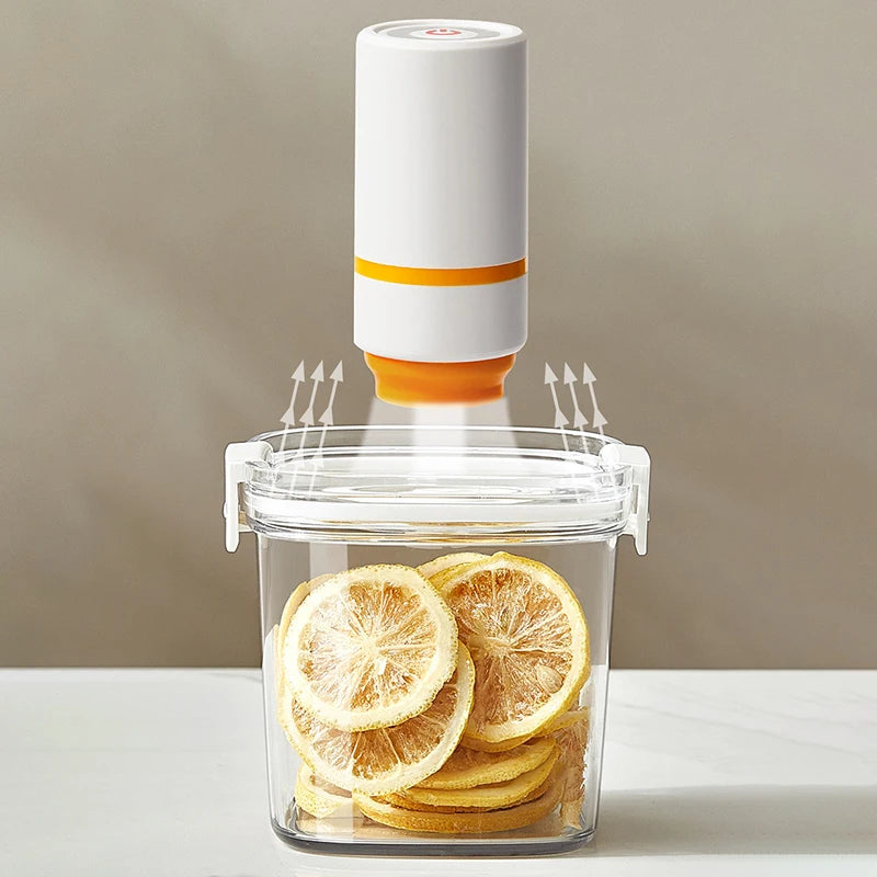 Vacuum Seal Container Coffee Beans Sealed Tank Electric Vacuum Jar