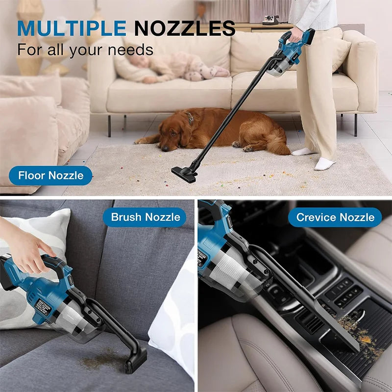 Electric Goddess Cordless Handheld Vacuum Cleaner Portable Floor