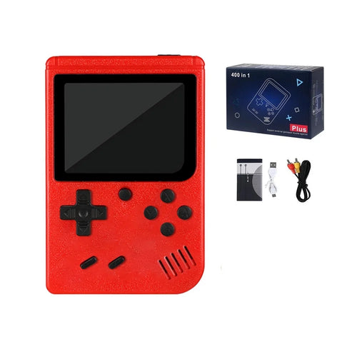 Classic Retro Video Pocket Games Console Lcd Screen Built-in 400
