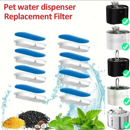 Cat Water Fountain Filters Pet Fountain Replacement Filter for