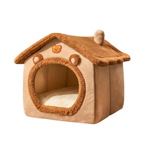 Folding Houses Removable Washable Cat House Puppy Cave Sofa Four
