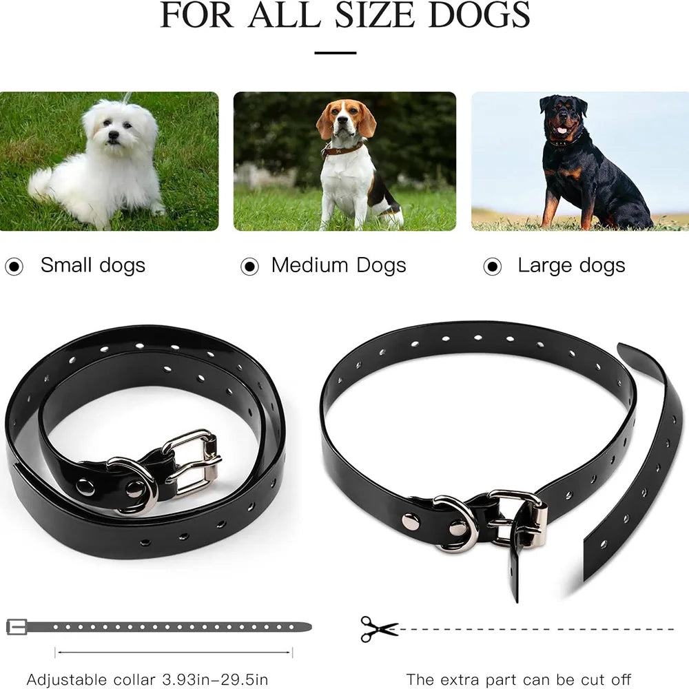 Electric Dog Training Collar Detachable Bark  Rechargeable Anti