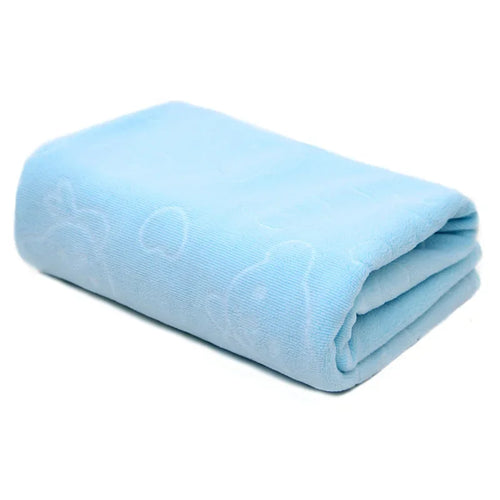 Quick Drying Dog and Cat Towels Soft Fiber Towels Absorbent Bath Towel