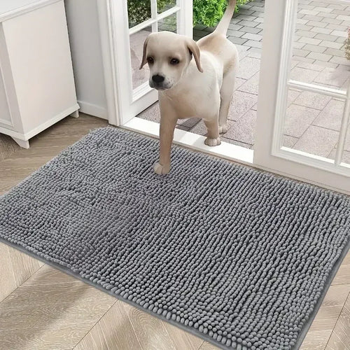 Dog Doormats for Muddy Paws Absorbent Non-slip Washable Mat Anti-slip