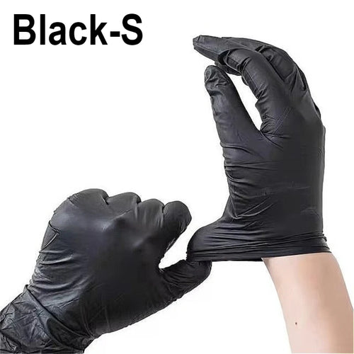 20/50/100PCS Disposable Black Gloves for Home Cleaning Suitable for