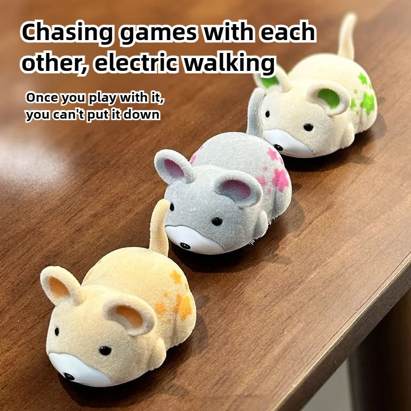 Cat Toys Intelligent Simulation Electric Hamster Cat Self Hi Soothing