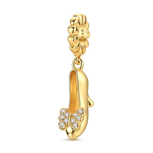 Hot 925 Sterling Silver Gold Charm Bead Pendant Cat Dog Pet Animal