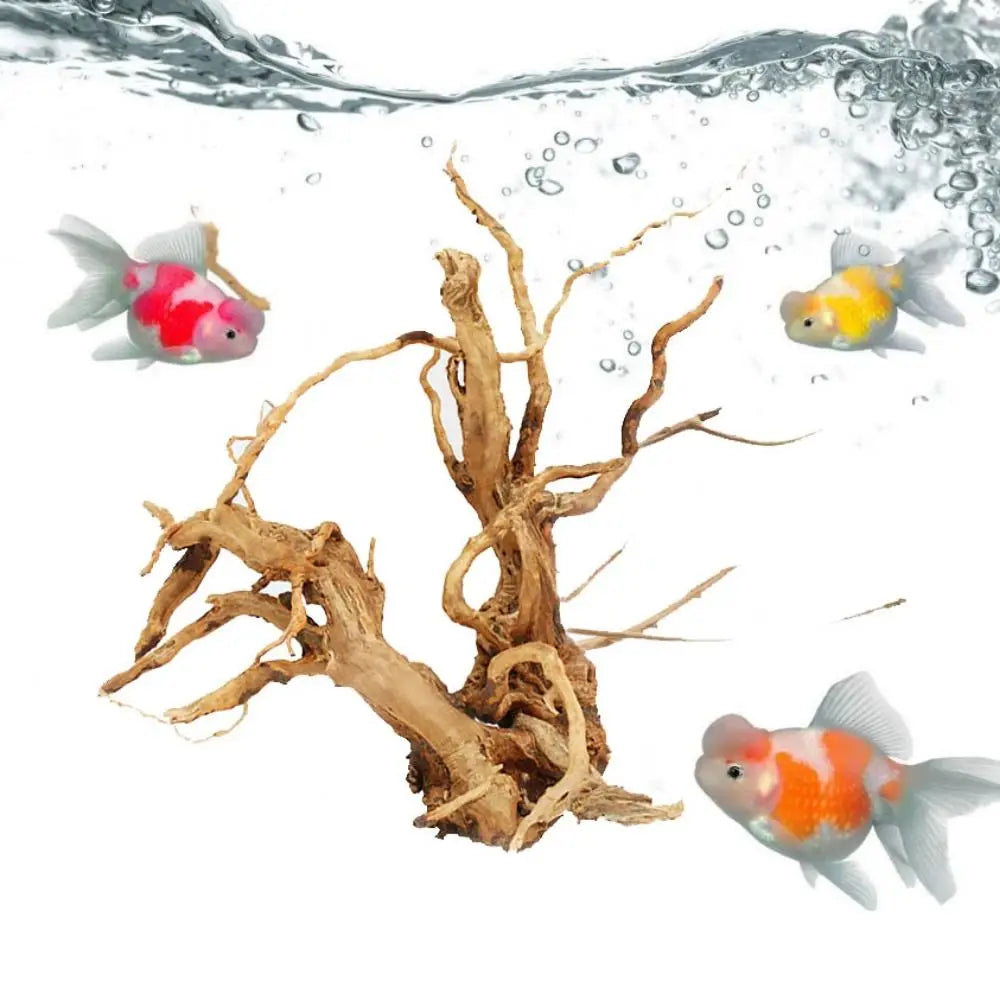 20-25CM Large Aquarium Driftwood Natural Fish Tank Plant Decor Tree