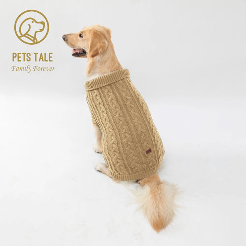 Cozy Knitted Pet Sweater for Winter - Keep Your Dog Warm and Stylish