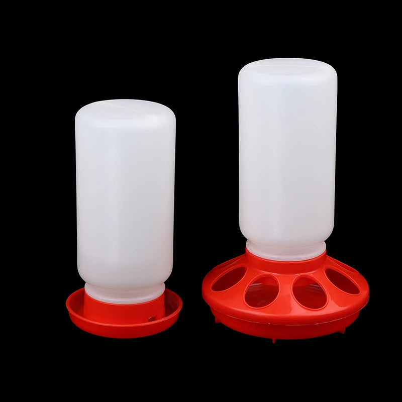 Poultry Thickened Feeder And Drinker Water Food Dispenser Automatic