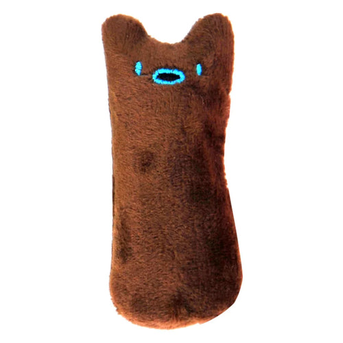 Teeth Grinding Catnip Toys Funny Interactive Plush Cat Toy Pet Kitten