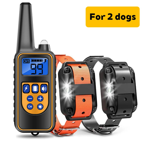 300M Electric Dog Training Collar Waterproof Pet Remote Control
