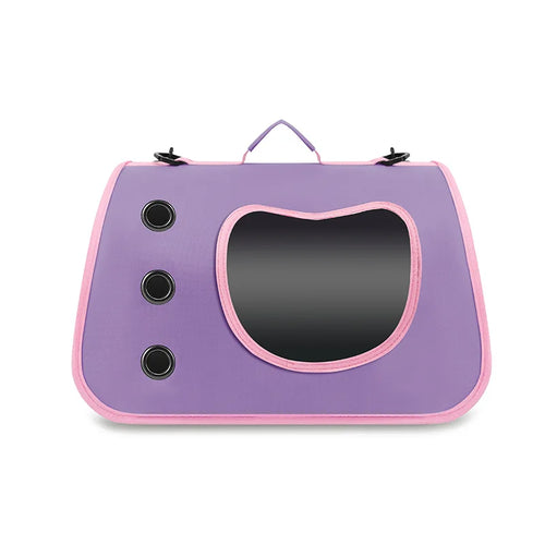 Portable Pet Carrier Bag for Small Dogs Cats Outdoor Foldable Cat Bag