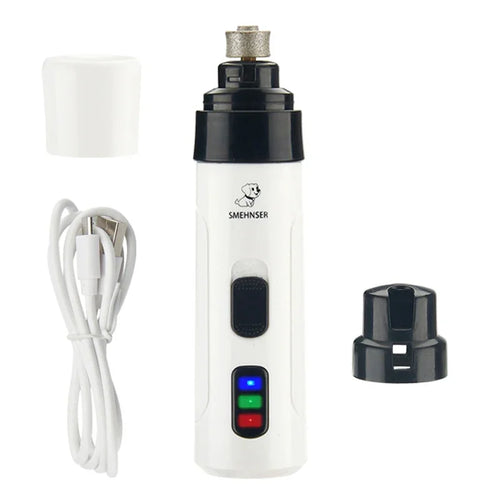 Dog Nail Grinders Painless USB Charging  Rechargeable Pet Nail