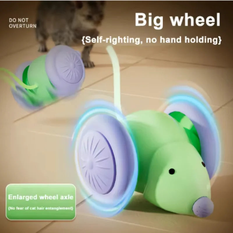 Electric Cat Toys Running Cars Mice Interactive Teasing Tools for Cat