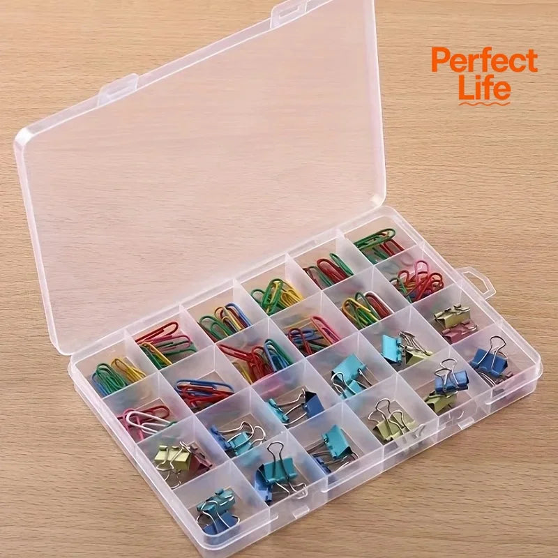 Plastic Storage Box Case Slot Pills Jewelry Beads Earring Case