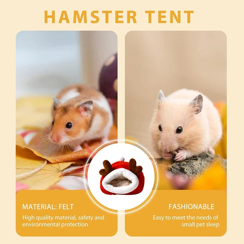 Hamster Cotton Nest Pet Warm Winter Supplies Winter Sleeping Bag House