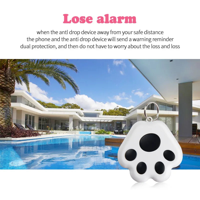Mini GPS Tracker Key Kids Bag Finder Dog Cat Pet Locator Smart