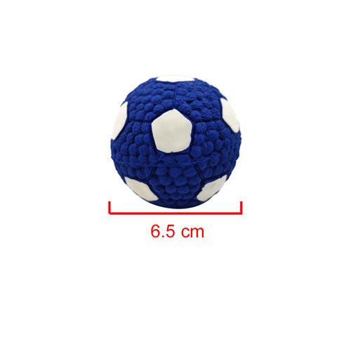 Soft Pet Ball Squeaky Toy For Small Large Dog Rugby Tennis Volleyball