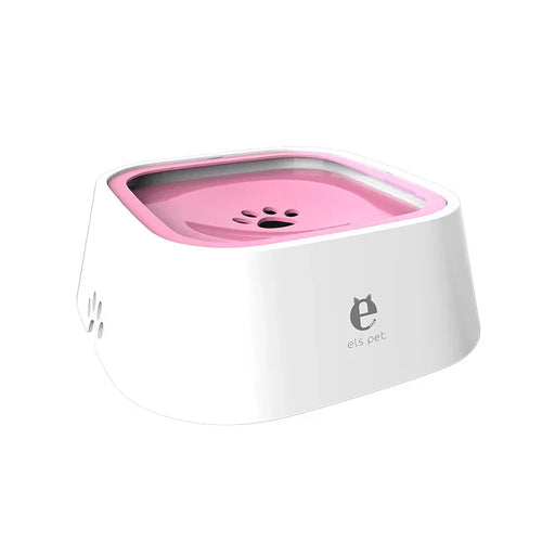 1PCS Dog Drinking Bowl Floating No Wet Mouth Cat Bowl Overflow Dog