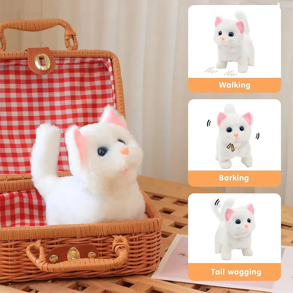 Pet Companion Battery Operated Toy Plush  pet electronic interactive