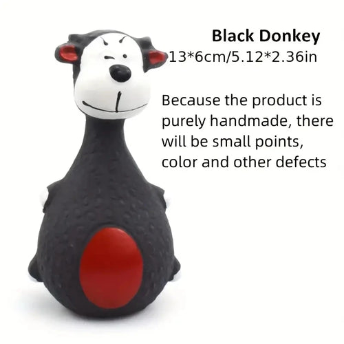 Soft Rubber Chewy Toys Four Styles Squeaky Interactive Throwing Games