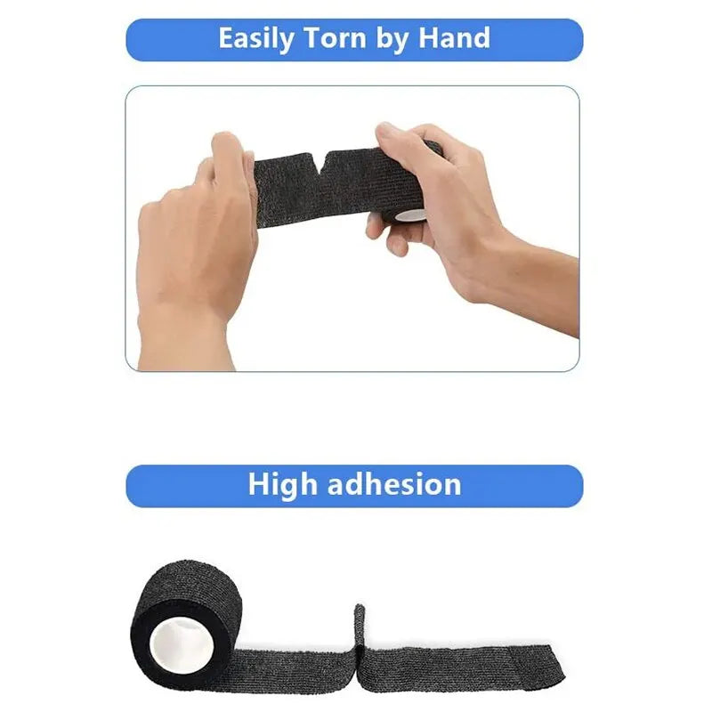 6pcs Self-Adhering Bandage Fixing Bandage Animal Bandage Hand Tearing
