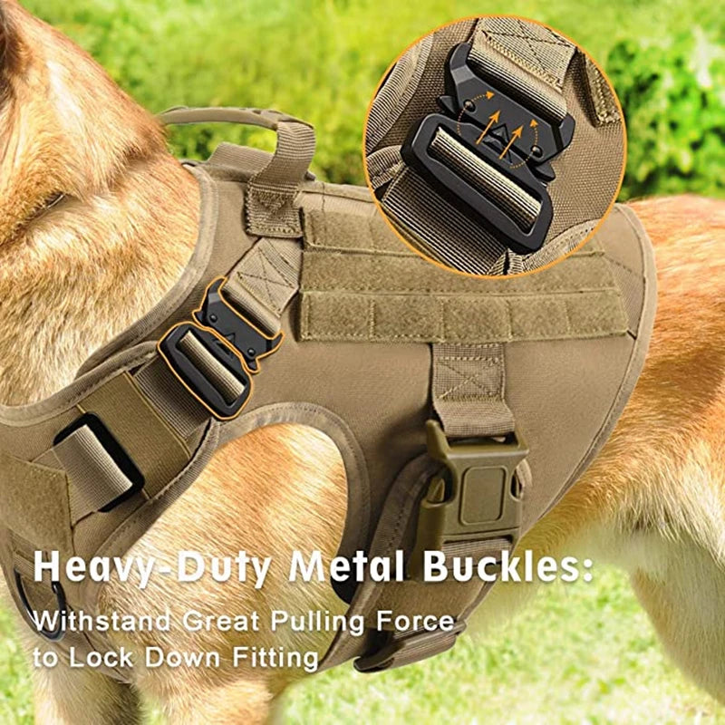 K9 Tactical Military Vest Pet German Shepherd Golden Retriever