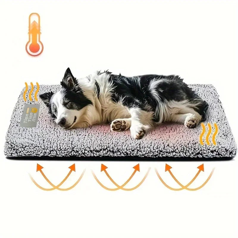 Winter Warming Pet Mattress, Super Warm Cat And Dog Pad, Washable And