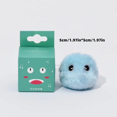 Interactive Ball Smart Cat Toys Plush Electric Catnip Training Toy