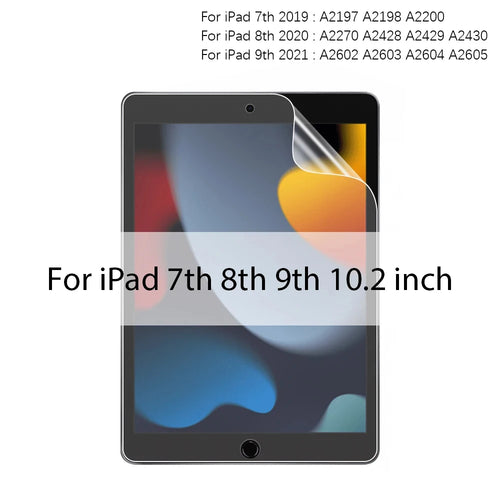 Paper Film Like Screen Protector PET For iPad 9.7 Air 2 3 10.5 Air 4 5