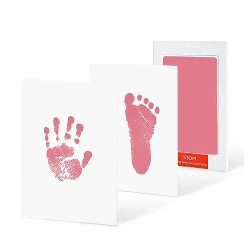 Baby Footprints Handprint Non-toxic Safe No Touch Skin Inkless Ink