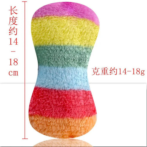 Funny Simulated Animal No Stuffing Dog Toy with Squeakers Durable