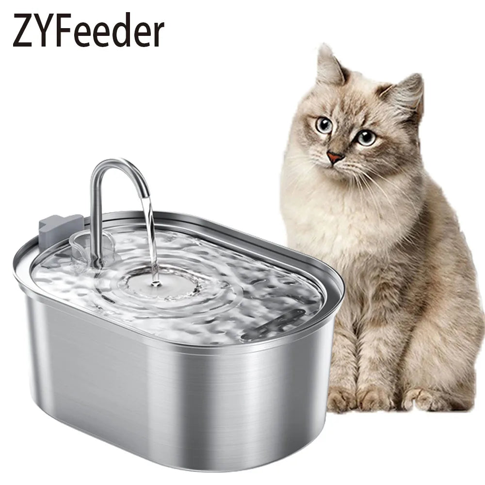 Smart Cat Water Fountain Automatic Drinker For Cats Water Feeder Pet