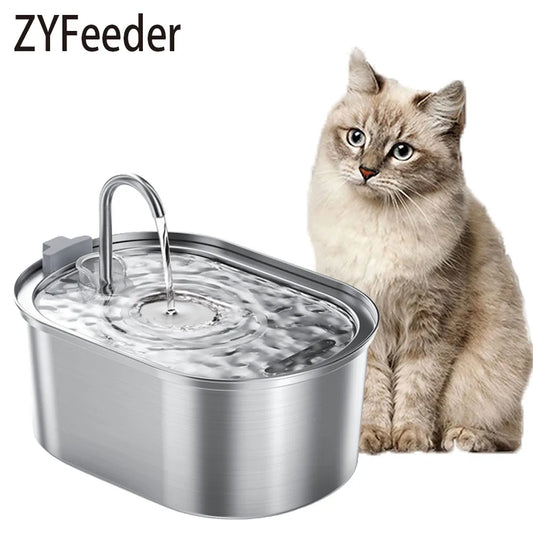 Smart Cat Water Fountain Automatic Drinker For Cats Water Feeder Pet