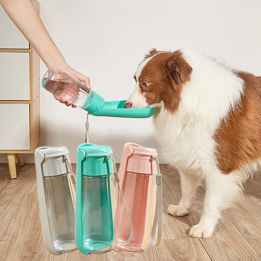 1PC Portable Dog Water Bottle Dispenser For Small Large Dogs Foldable