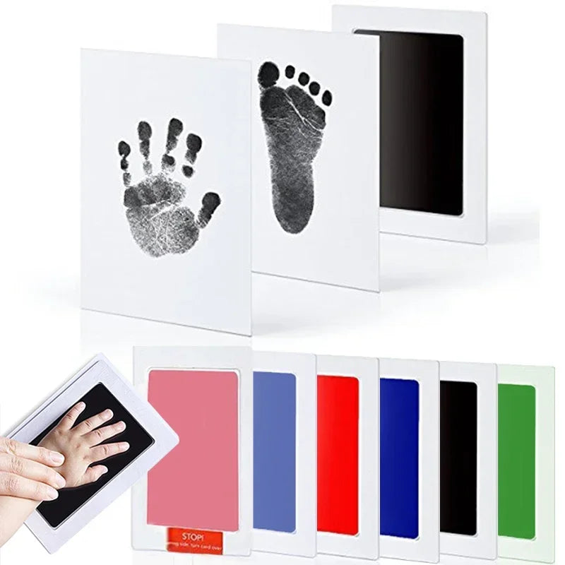 Baby Footprints Handprint Non-toxic Safe No Touch Skin Inkless Ink